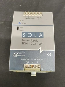 SOLA Power Supply SDN 10-24-100P Emerson Industrial Automation - Afbeelding 1 van 7