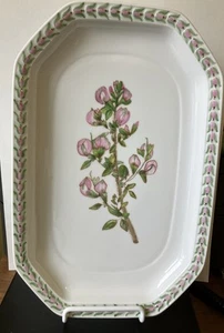 Bavarian  Vintage Porcelain Serving Dish Hand Painted  11 X 7 Inches - Picture 1 of 9