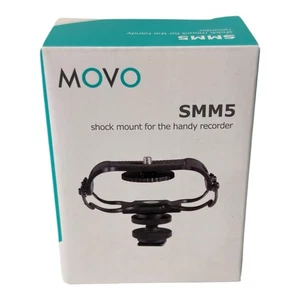 Movo SMM5-B Universal Mikrofon und tragbarer Recorder Shock Mount - Bild 1 von 4