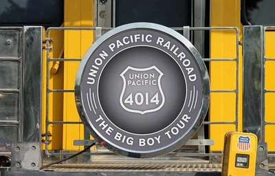 HO Union Pacific Business Car, UP #119 "Kenefick", "Big Boy Tour" Drumhead NEW - Image 1 of 4
