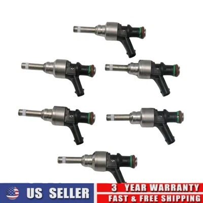 For AUDI A6 A7 A8 Q5 Q7 S5 VW Touareg 3.0T 6X New Fuel Injector 06E906036AL USA - Imagem 1 de 4