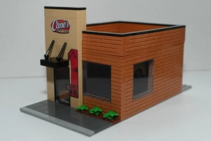 Fast Food Chicken Restaurant Creator Modular City Custom Model Built with Bricks - Picture 1 of 4