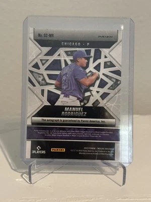 2022 Panini Mosaic - Scripts Manuel Rodriguez #SC-MR Holo Prizm (AU, RC) - Image 1 of 2