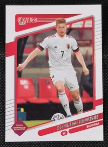 2021-22 Panini Donruss Kevin De Bruyne Road To Qatar No. 11 Belgium - Picture 1 of 6