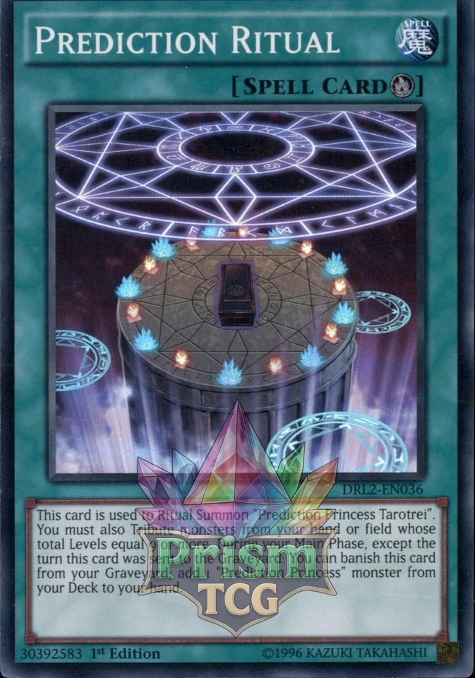 1st ed Prediction Ritual super rare DRL2-EN036 Yugioh - Image 1 of 1