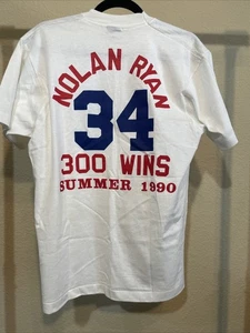 Camiseta Nolan Ryan 300 Wins - Firmada por Bobby Valentine (Leer Descripción) - Imagen 1 de 6