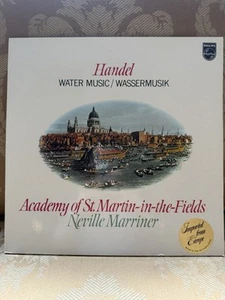 Handel WATER MUSIC Academy of St. Martin-in-the-Fields Neville Marriner - Picture 1 of 2