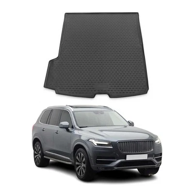 OMAC Cargo Mats Liner for Volvo XC90 2016-2026 Rear Trunk Waterproof TPE Black - Image 1 of 4