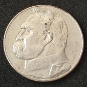 Polonia, 5 Zlotych, 1936, plata - Imagen 1 de 2