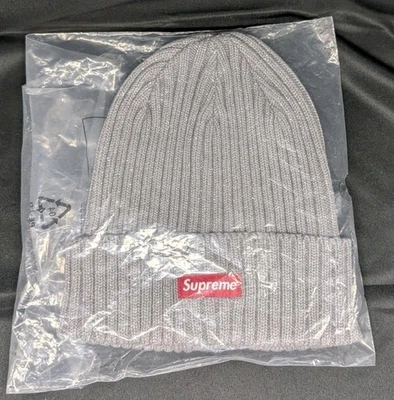 Supreme Overdyed Beanie Metallic Silver (25SS) - Image 1 of 2