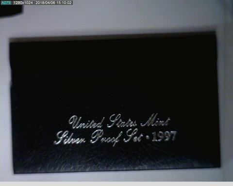 1997 Silver Proof Set Cover