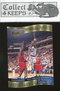 1997-98 Upper Deck Memorable Moments #5 Kevin Garnett (Minnesota Timberwolves) - Picture 1 of 2