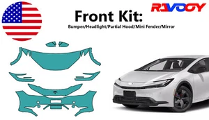 For Toyota Prius Prius Prime 2023-2025 Front Paint Protection Film PreCut PPF - Picture 1 of 7
