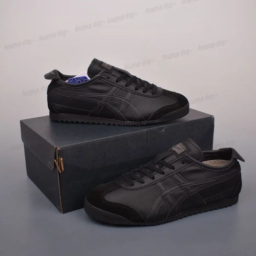 ASICS Controlla Descrizione Taglie 22 28cm Onitsuka Tiger Sneakers MEXICO 66 Nero e Nero