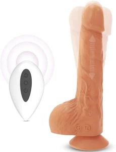 RCHigh Quality Thrusting 8.6 with Vibrate and Rotating Modes Realistic for Women - Picture 1 of 6