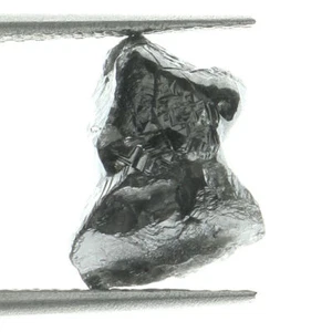 Raw Natural 3.63 Ct Loose Rough Raw Black Color Translucent Raw Diamond - Picture 1 of 1