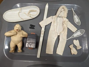 Vintage 1973 G.I. Joe Search for Abominable Schneemann Zubehör und Outfit - Bild 1 von 9