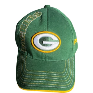 Green Bay Packers Reebok Clean Adjustable Hat Cap NFL - Picture 1 of 5