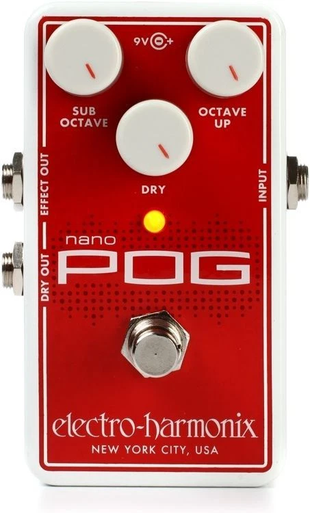 Electro-Harmonix Nano Pog Octave Guitar Effect Pedal- New! - Image 1 of 1
