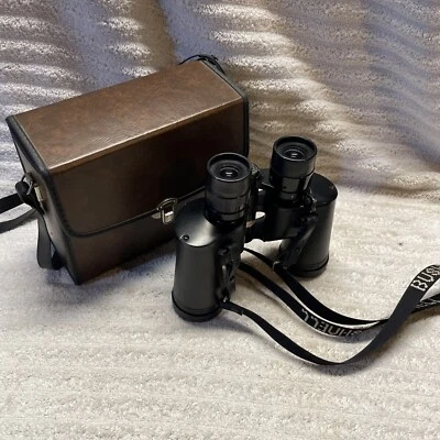 Vintage Bushnell Binoculars Insta Focus Zoom 7x21 Power With Case - Image 1 of 4