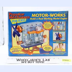 #9080 Motor-Works Popular Mechanics for Kids Working Model Engine NEUF MISB 1998 - Photo 1 sur 4