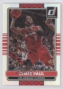 2014-15 Panini Donruss Stat Line Silver Season /107 Chris Paul #44