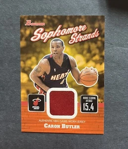 2003-04 Bowman Sophomore Strands Relics Caron Butler #SOS-CBU - Picture 1 of 2