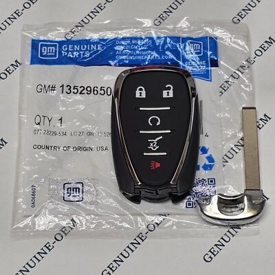 Chevrolet Equinox 18-21 Control Remoto Llave Inteligente Llavero Transmisor GM 13529650 OEM Foto 1 de 3