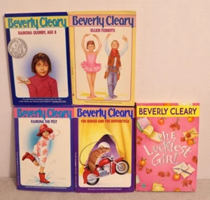 Beverly Cleary Paperback Book Avon Collection Ramona Mouse Ellen Lot of 5 - Picture 1 of 11