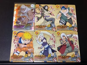 Killer Bee 6 Card Naruto Shippuden Trading Card Anime CCG - Picture 1 of 1