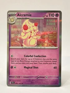 Alcremie 065/142 Holo Rare - Pokemon TCG Stellar Crown - Near Mint - Picture 1 of 2