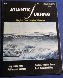 ATLANTIC SURFING MAGAZINE SUMMER 1965 VOL 1 NO 1 EAST COAST VINTAGE - Picture 1 of 6