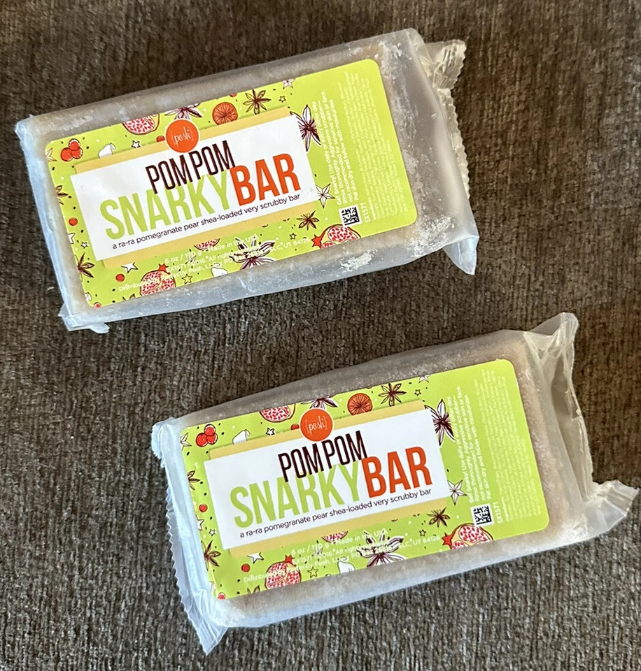 *2* Perfectly Posh PomPom Scrub Snarky bars RARE HTF Sealed New RETIRED - Image 1 of 1