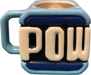 Super Mario Pow Block Paladone Mug Ceramic - Official Nintendo Licensed  NEW
