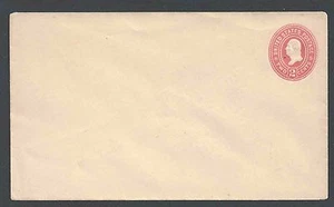 1899 U368 Mint Entire 2c Carmine On Amber Die 101 - Picture 1 of 1
