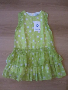 süßes Kleid von mayoral in der Größe 110 gepunktet neu mit Etikett NP: 45,95€!!! - Bild 1 von 6