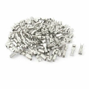 A● 100Pcs 2.8mm Metal Female Spade Crimp Terminal Electrical Wire Connector - Picture 1 of 4