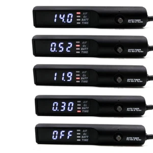 Universal Car Auto Turbo Timer For NA & Turbo Black Pen Control White LED Unit - Picture 1 of 6