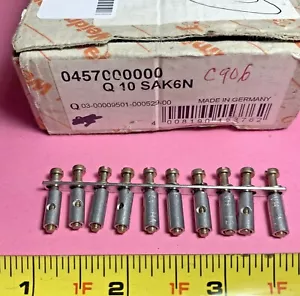 Weidmuller Q 10 SAK6N 0457000000 Terminal Block Jumper 10 Pole Cross Connector - Picture 1 of 5