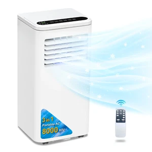 PRO CHOICE 8,000 BTU Portable AC for Rooms up to 250 Sq Ft w/ Remote & Timer - Picture 1 of 12