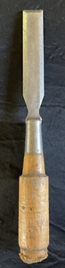 Vintage | Sears Roebuck | HAPPI TIME | 3/4” Chisel with Wooden Handle | FREE S&H - Picture 1 of 17