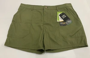 Kathmandu Ladies Size 18 Green Travelling Hiking Cordura Shorts NEW - RRP $139 - Bild 1 von 6
