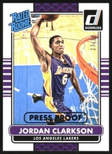 2014-15 Donruss Press Proofs Blue #218 Jordan Clarkson /99