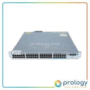 Switch TaxInv Cisco WS-C3850-12X48U-E 48 puertos UPoE IP 12 mGig 36Gig L3 - Imagen 1 de 6