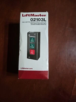 LiftMaster 3-Button Indoor Surface Mount Station (02103) - Image 1 of 3