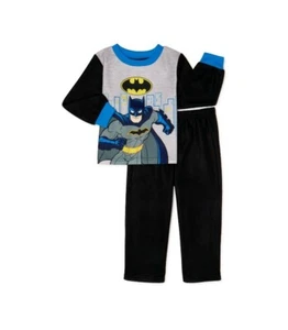 Boys BATMAN Flannel Pajama Set (Size 2T) NWT - Picture 1 of 1