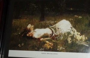 JOHN WILLIAM WATERHOUSE - SMALL FRAMED PRINT - 1900's - 9" x 6.5" - Picture 1 of 5