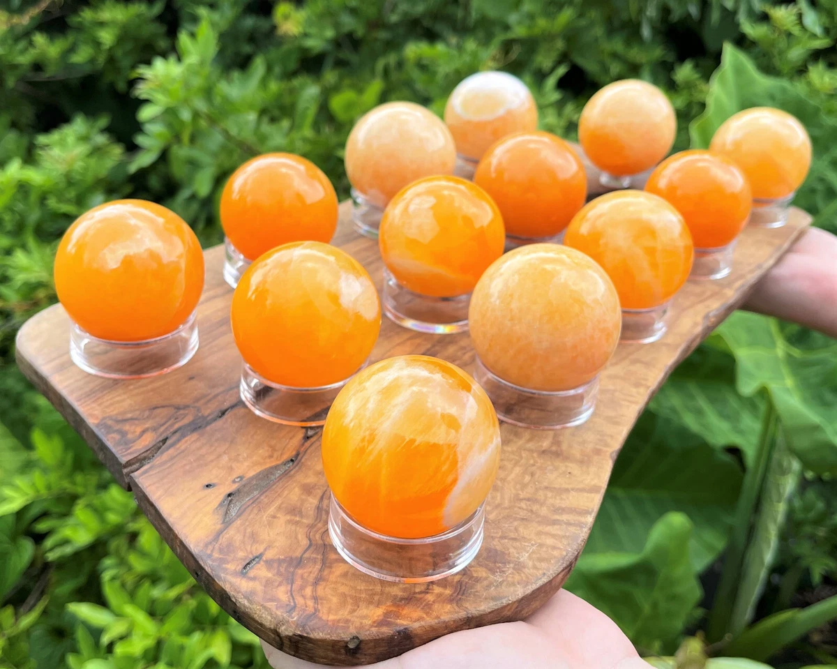 橘　 水晶 橙色方解石领域收藏水晶| eBay