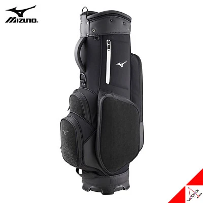 Bolsa de caddie de golf Mizuno 2022 moderna 005 ligera para hombre 9" 3,1 kg PE-negra/express Foto 1 de 4