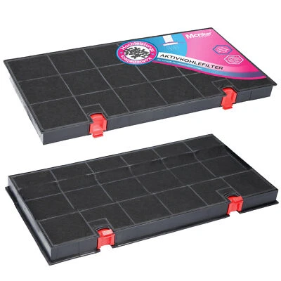 MCFILTER 2 Aktivkohlefilter geeignet für Bauknecht AEG Electrolux 902979366-9 DKF24